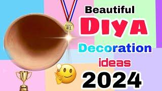 Diya decoration ideas for school competition | Diya making compitition | Diya stand decoration ideas