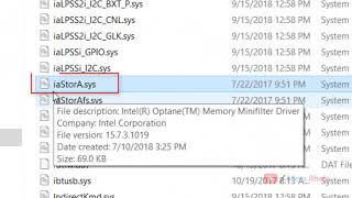Fix Windows 10 1903 Update Blocked by iastora.sys Old Intel Rapid Storage Drivers