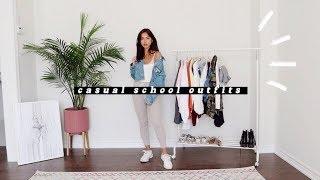 CASUAL BACK TO SCHOOL OUTFIT IDEAS | 2019