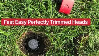 How To Trim Sprinkler Heads Keyfit Tools Power Sprinkler Head Trimmer Available On Amazon