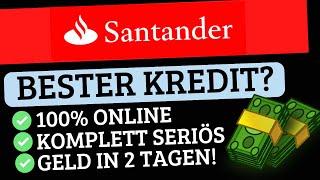 Bester ONLINE KREDIT 2025 – Santander Best Credit / Car Credit im Test