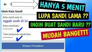 Cara membuat kata sandi Baru di akun Facebook yang lupa kata sandi