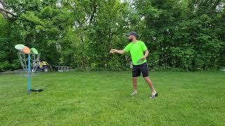 Physical Education - Disc Golf - Throw disc to target