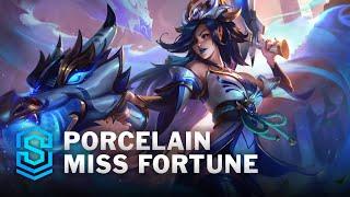 Porcelain Miss Fortune Skin Spotlight - League of Legends