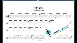 For You Rockschool Grade 2 Drums