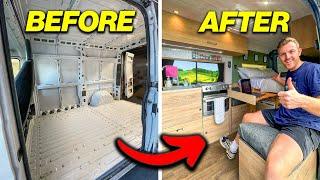 I REBUILT MY DREAM CAMPER VAN (Huge Upgrades)