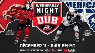 Wednesday Night in The Dub: Prince George Cougars at Tri-City Americans –December 11, 2024