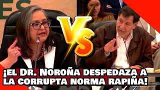 ¡VEAN! ¡El Dr. NOROÑA DESTROZA a la CORRUPTA NORMA RaPIÑA por DEFENDER al PODRIDO PODER PerJUDICIAL!