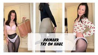 4K | Primark Try On Haul | Lingerie | Miniskirt | Knitwear