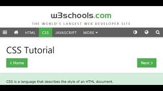 w3schools.com CSS Tutorial 1  Bangla