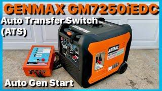 Generator ATS - Automatic Transfer Switch GENMAX 7250W Auto Gen Start Demo