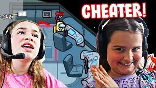 PLAYING AMONG US!! **MADDY CHEATED** | JKREW GAMING