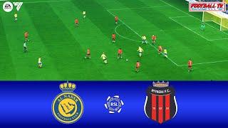 Al Nassr vs Al Riyadh | Saudi Pro League 23/24 | EA FC 24 Full Match All Goals | Gameplay PC