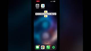 How to change your iphone font in ios 18