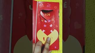 KitKat Chocolate  with Greeting Card ️ | Valentine Gift #shorts