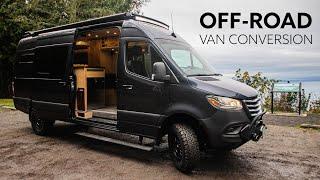 SERIOUS OFF-ROAD 4x4 Mercedes Sprinter VAN CONVERSION  // ULTIMATE ADVENTURE HOME ON WHEELS ️