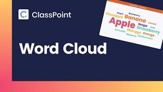 Create a Word Cloud in PowerPoint [ ClassPoint Tutorial ]