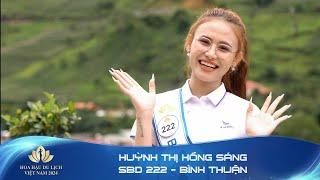 Hoa hậu Du lịch Việt Nam 2024: Phỏng vấn Huỳnh Thị Hồng Sáng (SBD 222)