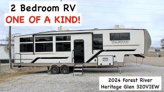 Extremely Unique 2 Bedroom Fifth Wheel! 2024 Heritage Glen 320VIEW