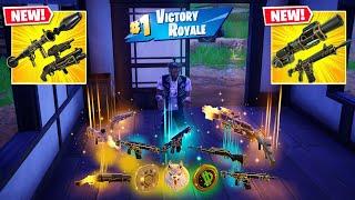 ALL MYTHIC AND EXOTIC GUNS IN FORTNITE (NEW! Fortnite Chapter 6 Season 2)