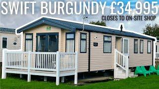 Static Caravan For Sale - 2019 Swift Burgundy 35x12 3 Bedroom - Closes To On-site Supermarket