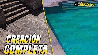 CREACIÓN DE PISCINA DE PRINCIPIO A FIN (Video resumen)