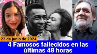 Famosos fallecidos hoy / Noticias del 23 de junio