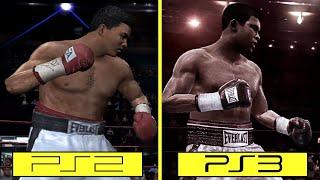 Fight Night Round 3 PS2 vs PS3 Graphics Comparison