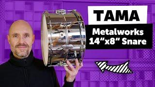 Tama | Metalworks 14" x 8" ltd. Steel Snare |  Sound Demo