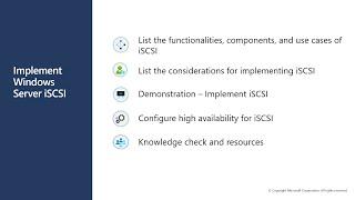 Implement iSCSi in Windows Server