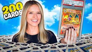 I Graded 200 Pokemon Cards! (Huge PSA Return)