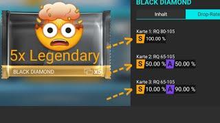 5x Legendary Pack | Black Diamond | Top Drives