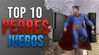 !!!TOP 10 PEORES JUEGOS PARA XBOX 360 y PS3!!! | Los Juegos mas decepcionantes | 2022 | Español