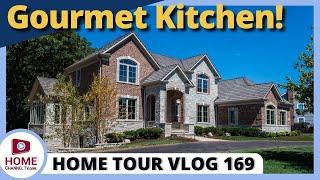 Home Tour Vlog: Custom Built House w/ Gourmet Kitchen & First Floor Owner's Suite