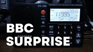 BBC seems to extend some SW broadcasts while World Service staff are being cut #shortwave #radio