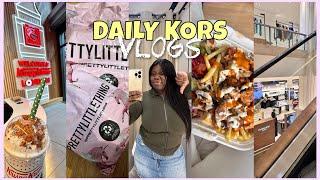  DAILY KORS  SPEND THE DAY W ME! SHOPPING, NEW SNEAKERS, DENIM SKIRT FAIL, ZARA SET + MORE | Ms A