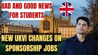 NEW UKVI CHANGES ON SPONSORSHIP JOBS LIST | SPONSORSHIP JOBS IN UK