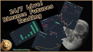 24/7 LIVE CRYPTO ALGO TRADING! BINANCE FUTURES 250+ COIN TRACKER!