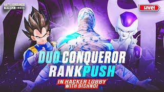 DUO CONQUEROR RANK PUSH DAY 8 | C6S17 CONQUEROR PUSH | BGMI LIVE CONQUEROR PUSH | SCRIMS POV