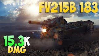 FV215b 183 - 4 Kills 15.3K DMG - Best game! - World Of Tanks