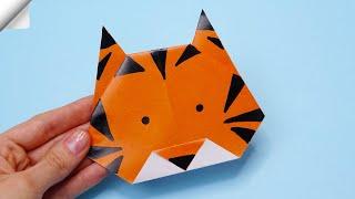 3 SIMPLE WAYS TO MAKE A TIGER Symbol 2022 paper tiger  How to make paper TIGER