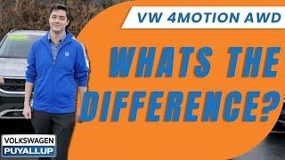 Volkswagen AWD - 4Motion l What is it?