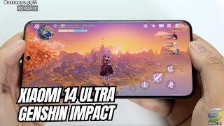 Xiaomi 14 Ultra test game Genshin Impact Max Graphic | Highest 60 FPS