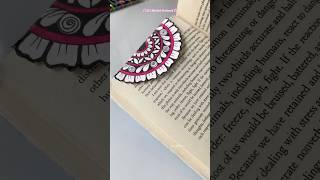 Mandala bookmark DIY  #aeathetic #bookmark #ideas #forbeginners #drawwithme #diy #mandalaart