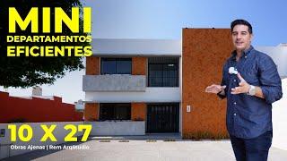 MINI DEPARTAMENTOS en SOLO 70m² | Obras Ajenas | Rem Arq Estudio