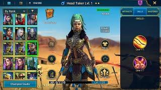 Let's Play RAID: SHADOW LEGENDS DAY 356 HEAD TAKER (Android Gameplay)