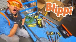 Learning About Tools With Blippi | Learning Tools For Kids | Educational Videos For Kids