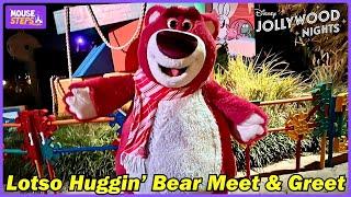 Lots-o'-Huggin' Bear Holiday Meet & Greet (in Scarf) at Disney Jollywood Nights 2024 - Disney World