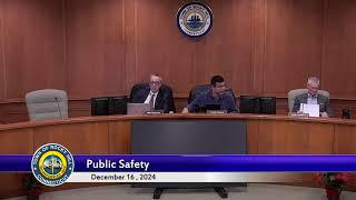 Public Safety  - December 16, 2024