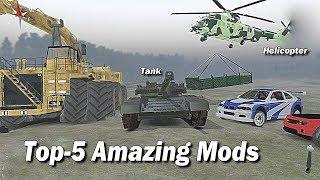 Top 5 Amazing mods of Spintires that are missing in Mudrunner